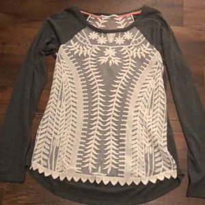 Maurices long sleeve grey top